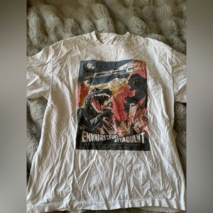 John Galt Godzilla King Kong French Poster Graphic Tee